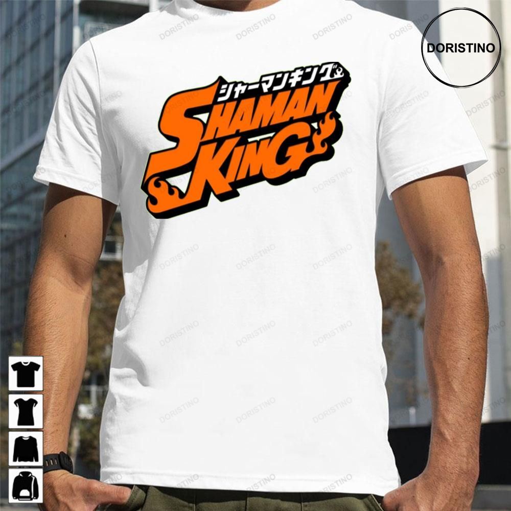 Shaman King Logo Black Awesome Shirts